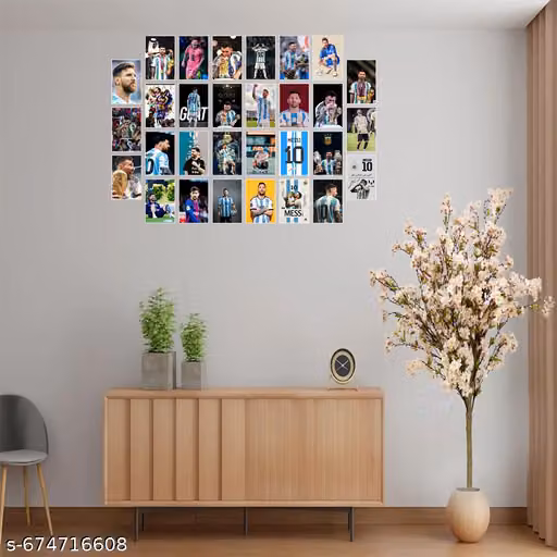 Messi Poster Card Combo – 30 A6 Prints